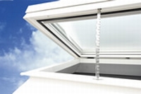 Glasraam ventilerend handbediend
