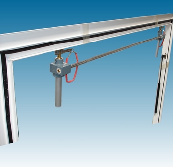 Ventilatie unit, polyester, elektrisch, tandem