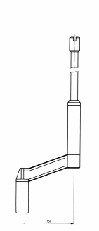 Bedienstok 2.00 meter